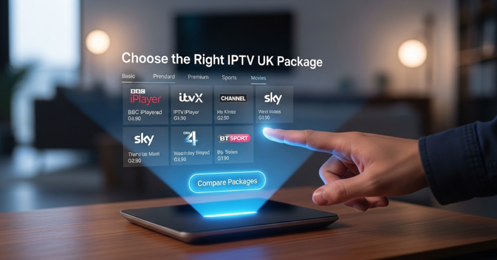 choose IPTV UK package