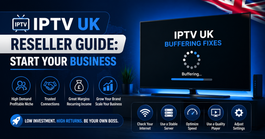 IPTV UK buffering fixes