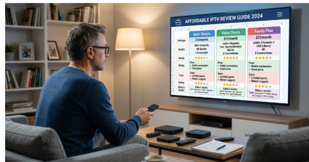 affordable IPTV packages