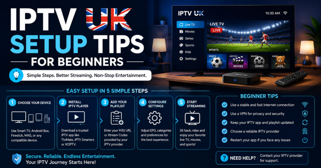 IPTV UK Setup Tips