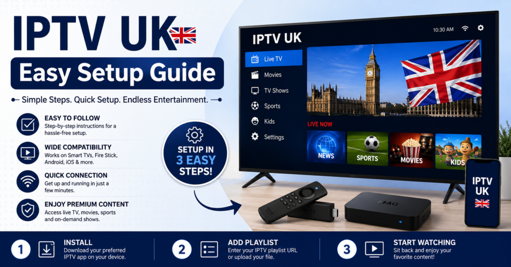 IPTV UK Easy Setup Guide