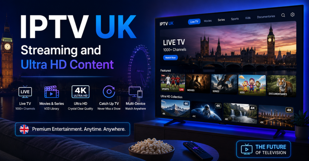 IPTV UK Ultra Streaming