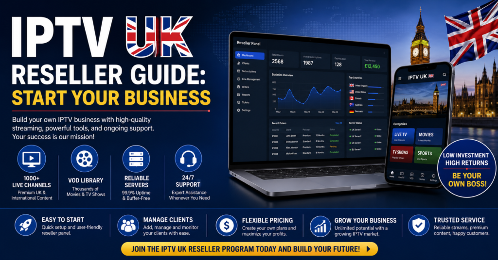 IPTV Subscription in UK