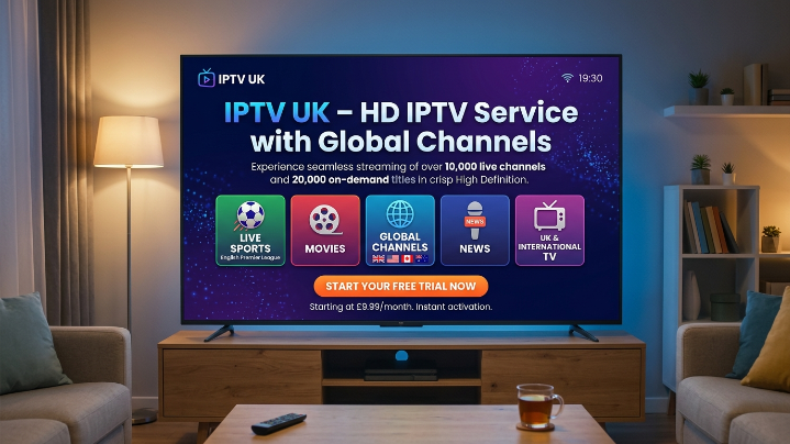 IPTV UK HD streaming