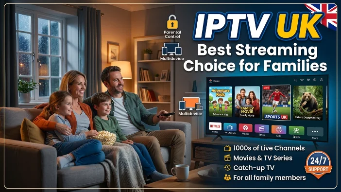 IPTV UK for families