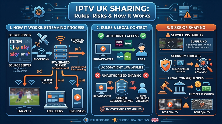 IPTV Sharing Rules