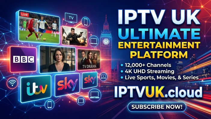 IPTVUK.cloud Ultimate Entertainment Platfo