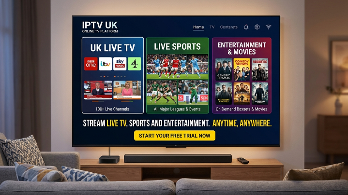 IPTV UK Online Platform