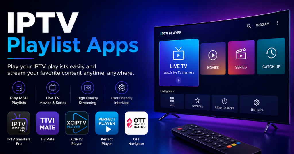Playlist Apps for IPTV