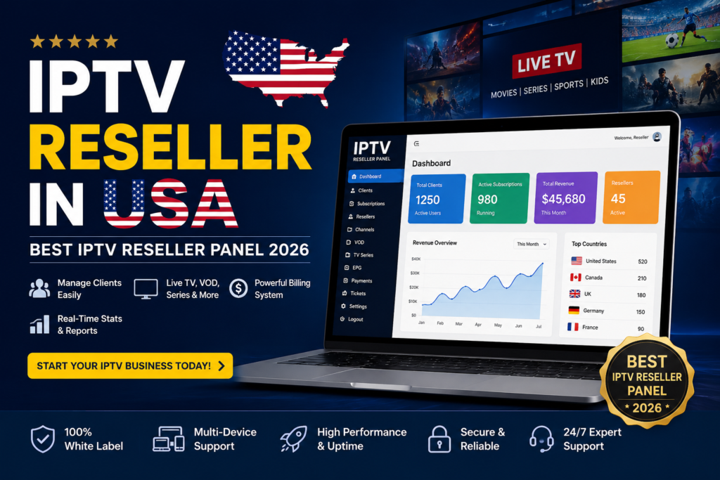IPTV Reseller in USA