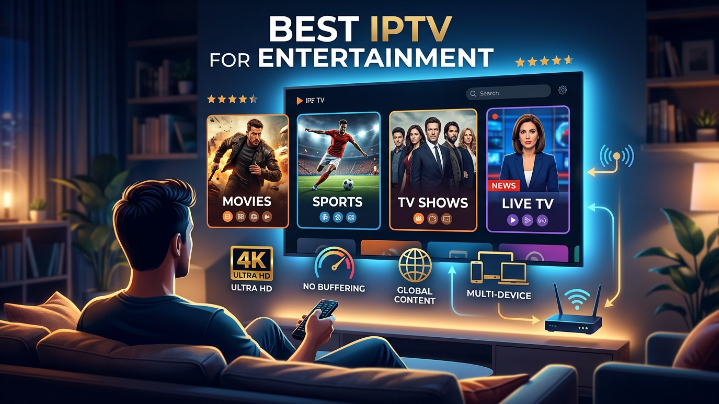 Best IPTV for Entertainment UK