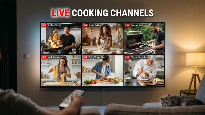 Live Cooking Channels IPTV
