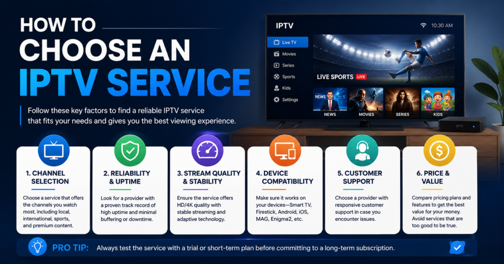 Choose IPTV Service UK