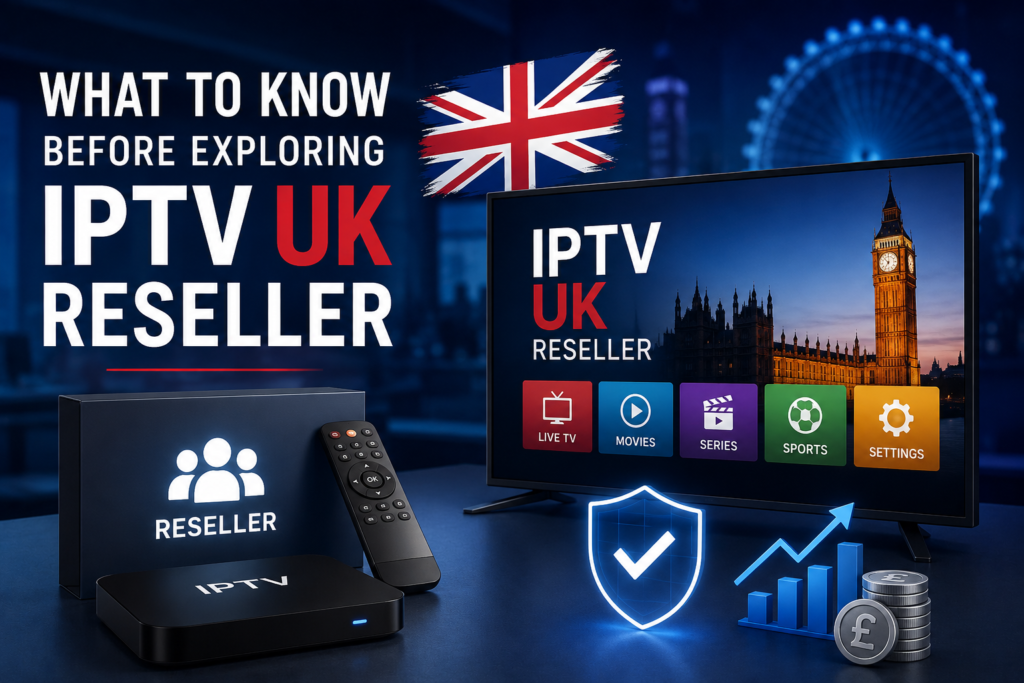 IPTV Reseller UK Model