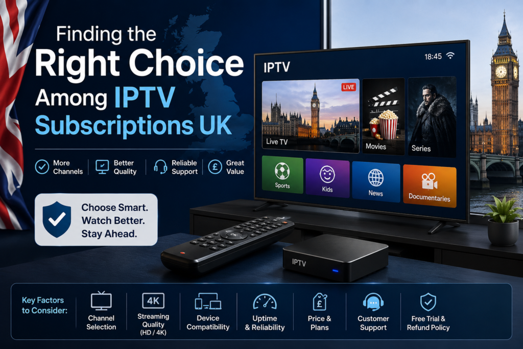 IPTV Subscriptions UK