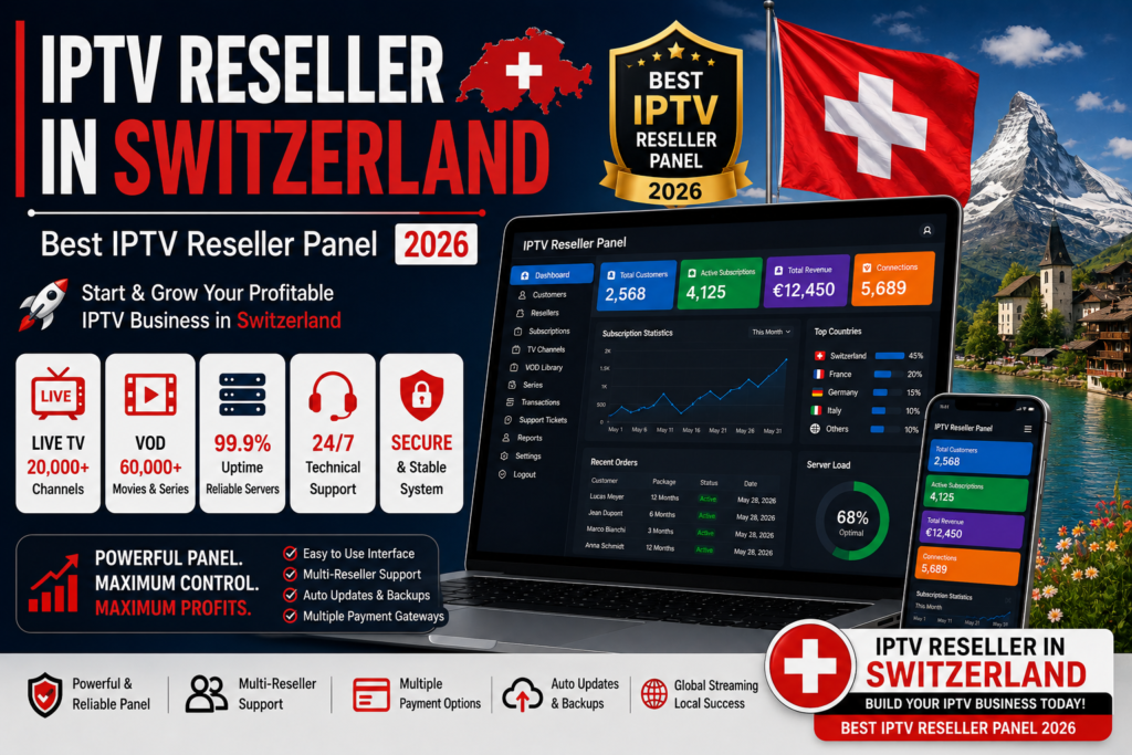 IPTV Reseller in Switzerland