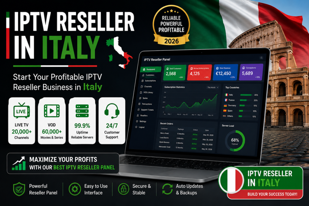 IPTV Reseller in Italy