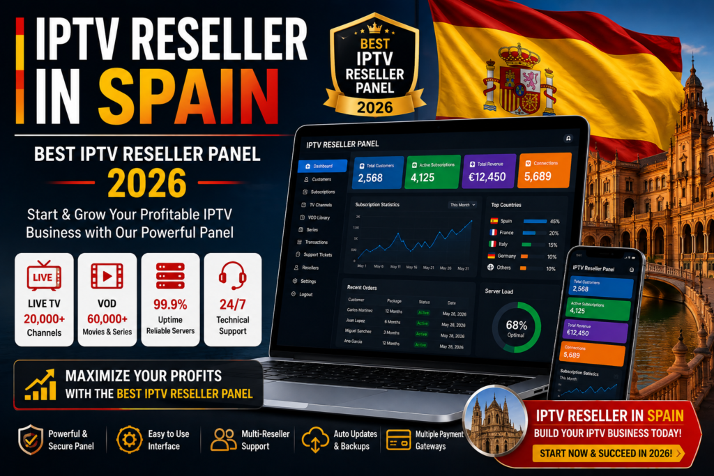IPTV Reseller in Spain