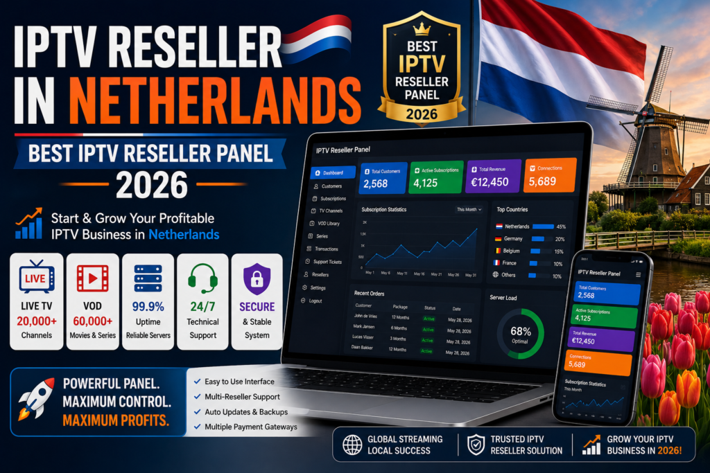 IPTV Reseller in Netherlands