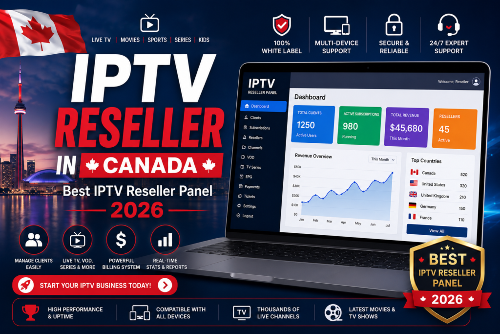 IPTV Reseller in Canada